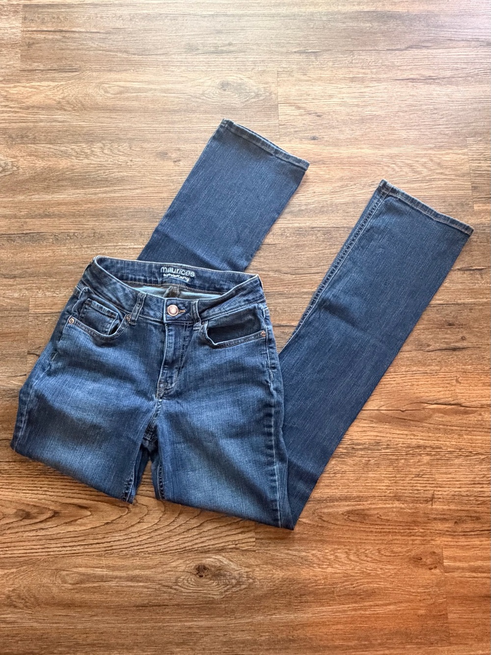 Maurices High Rise Curvy Boot Cut Jeans - 4 Long